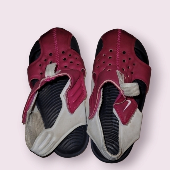 Nike Sunray Protect Sandals 9C Fireberry Pink - Picture 6 of 10